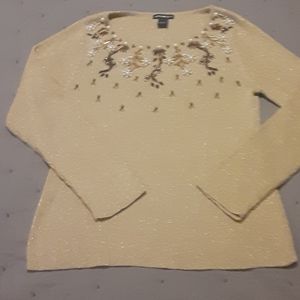 Gold sweater